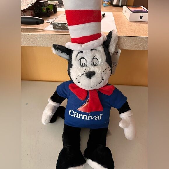 Carnival Build a Bear exclusive cat in the hat - Picture 3 of 6